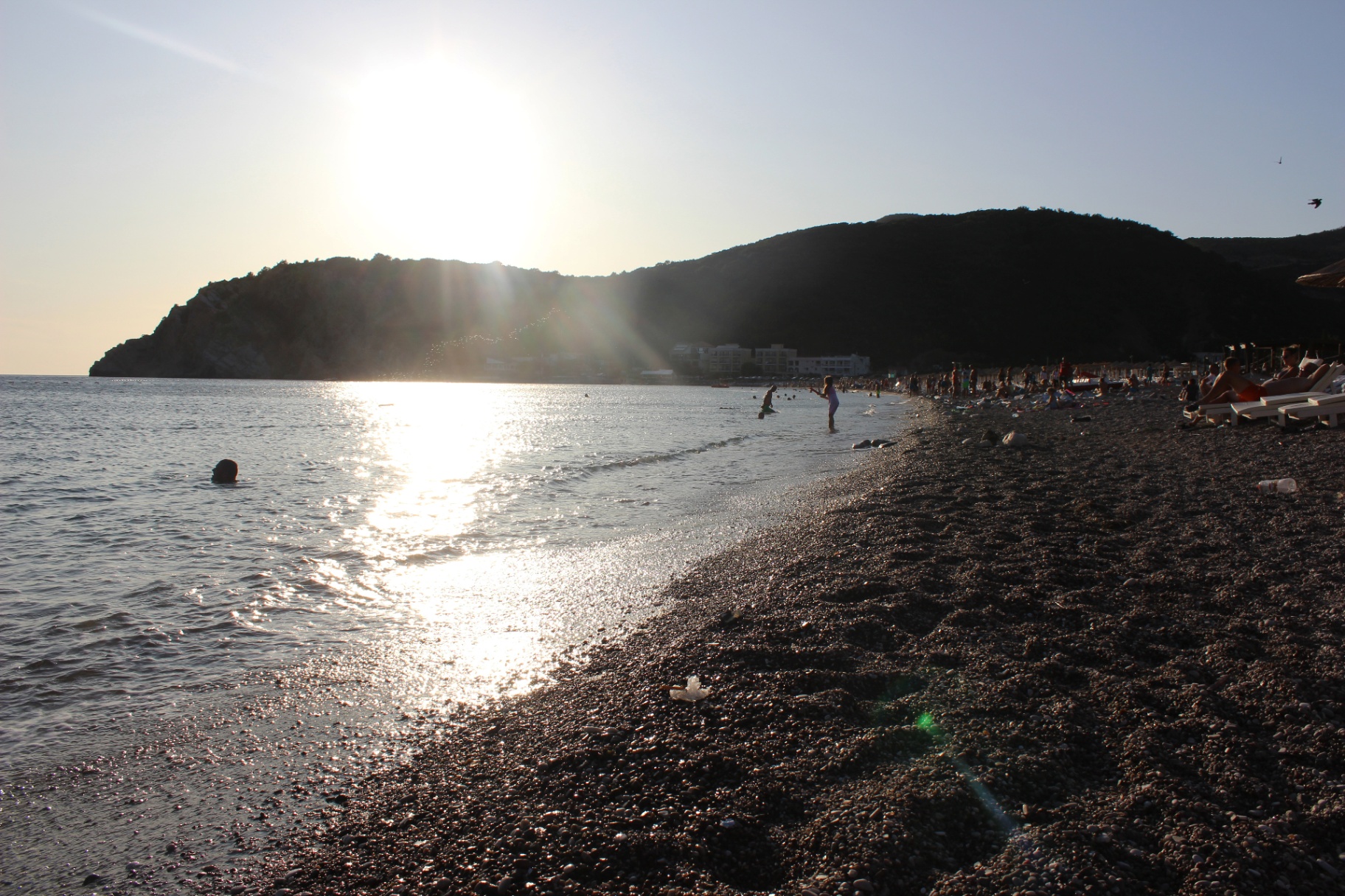 Zlatno sunce na plaži